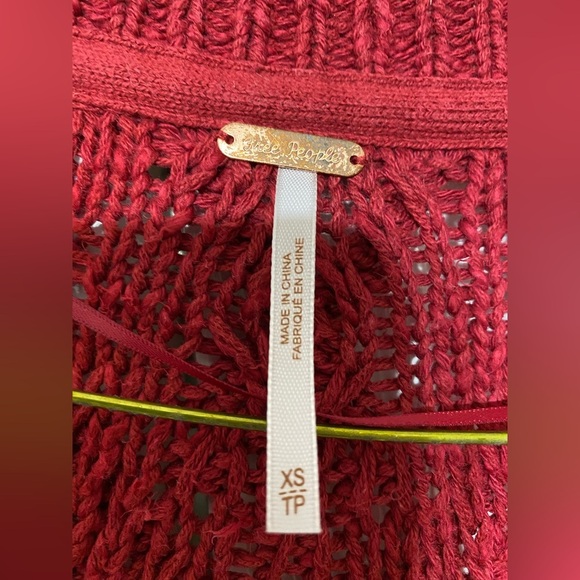 - Free People Montana Cable Knit Cardig size XS - Picture 7 of 8